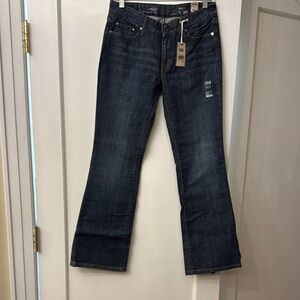 Levi's Deep Indigo Blue Boot Cut Jeans